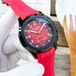 Replica Patek Philippe Aquanaut 5968g Watch Coral Red & Black Case